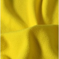 Флис двухсторонний, плотность 300 гр, цвет желтый, арт. flyellow